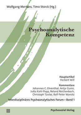 Abbildung von Mertens / Storck | Psychoanalytische Kompetenz | 1. Auflage | 2023 | beck-shop.de