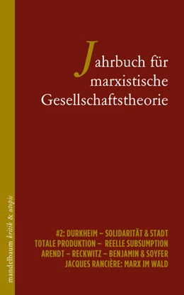 Abbildung von Jahrbuch für marxistische Gesellschaftstheorie | Jahrbuch für marxistische Gesellschaftstheorie Band 2 | 1. Auflage | 2023 | beck-shop.de