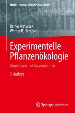 Abbildung von Matyssek / Herppich | Experimentelle Pflanzenökologie | 3. Auflage | 2025 | beck-shop.de