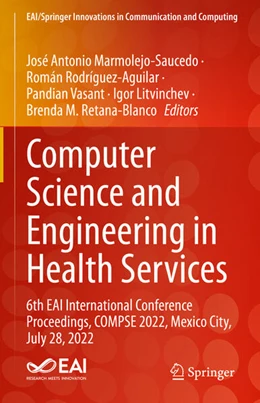 Abbildung von Marmolejo-Saucedo / Rodríguez-Aguilar | Computer Science and Engineering in Health Services | 1. Auflage | 2023 | beck-shop.de