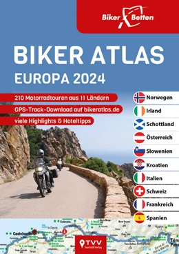 Abbildung von Bikerbetten - TVV Touristik Verlag GmbH | Biker Atlas EUROPA 2024 | 6. Auflage | 2024 | beck-shop.de