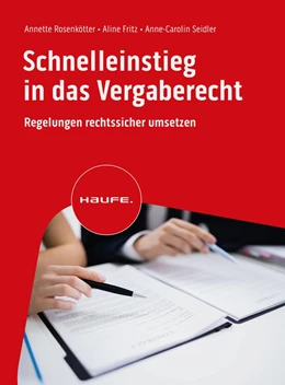 Abbildung von Rosenkötter / Fritz | Schnelleinstieg in das Vergaberecht | 3. Auflage | 2025 | beck-shop.de