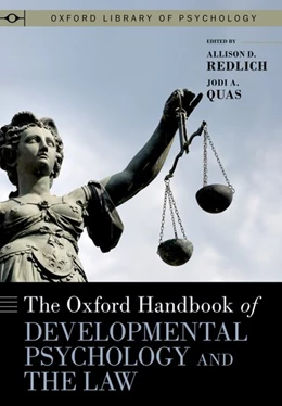 Abbildung von Redlich / Quas | The Oxford Handbook of Developmental Psychology and the Law | 1. Auflage | 2024 | beck-shop.de