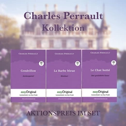 Abbildung von Perrault / Frank | Charles Perrault Kollektion (Bücher + 3 Audio-CDs) - Lesemethode von Ilya Frank | 1. Auflage | 2023 | beck-shop.de