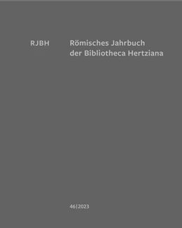 Abbildung von Michalsky / Weddigen | Römisches Jahrbuch der Bibliotheca Hertziana | 1. Auflage | 2023 | beck-shop.de