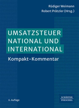 Abbildung von Weimann / Prätzler (Hrsg.) | Umsatzsteuer national und international | 6. Auflage | 2024 | beck-shop.de