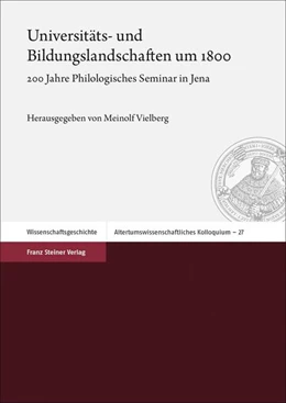 Abbildung von Vielberg | Universitäts- und Bildungslandschaften um 1800 | 1. Auflage | 2020 | beck-shop.de