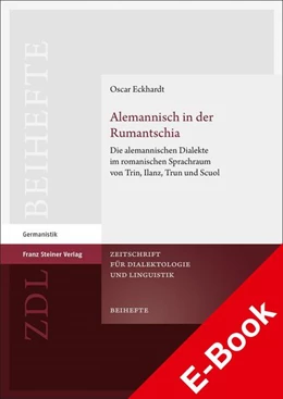 Abbildung von Eckhardt | Alemannisch in der Rumantschia | 1. Auflage | 2021 | beck-shop.de