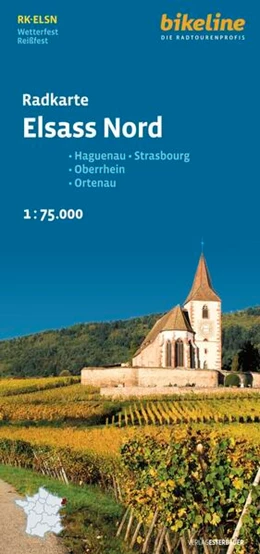 Abbildung von Verlag | Radkarte Elsass Nord | 3. Auflage | 2023 | beck-shop.de