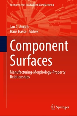 Abbildung von Aurich / Hasse | Component Surfaces | 1. Auflage | 2023 | beck-shop.de