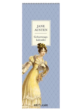 Abbildung von Austen | Jane Austen Geburtstagskalender | Immerwährender Wandkalender zum Eintragen im praktischen Streifenformat | Mit Illustrationen und Zitaten aus Jane Austens beliebtesten Romanen und Briefen | 1. Auflage | 2023 | beck-shop.de