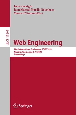 Abbildung von Garrigós / Murillo Rodríguez | Web Engineering | 1. Auflage | 2023 | beck-shop.de