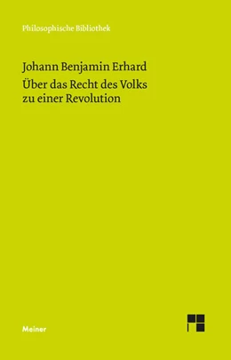 Abbildung von Erhard / Naschert | Über das Recht des Volks zu einer Revolution | 1. Auflage | 2025 | 771 | beck-shop.de