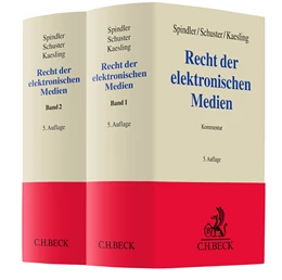 Abbildung von Spindler / Schuster | Recht der elektronischen Medien | 5. Auflage | 2025 | beck-shop.de