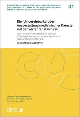Abbildung von Milosevic | Die (Un)vereinbarkeit der Ausgestaltung medizinischer Dienste mit der Verfahrensfairness | 1. Auflage | 2023 | 1 | beck-shop.de