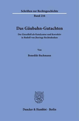 Abbildung von Bachmann | Das Gäubahn-Gutachten. | 1. Auflage | 2023 | beck-shop.de