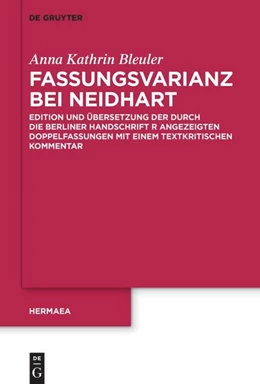 Abbildung von Bleuler | Fassungsvarianz bei Neidhart | 1. Auflage | 2024 | beck-shop.de