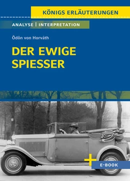 Abbildung von Horváth | Der ewige Spießer von Ödön von Horváth - Textanalyse und Interpretation | 1. Auflage | 2024 | beck-shop.de