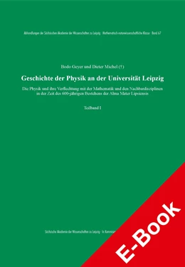 Abbildung von Geyer / Michel | Geschichte der Physik an der Universität Leipzig | 1. Auflage | 2023 | beck-shop.de