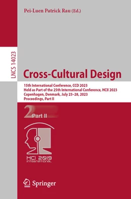 Abbildung von Rau | Cross-Cultural Design | 1. Auflage | 2023 | beck-shop.de