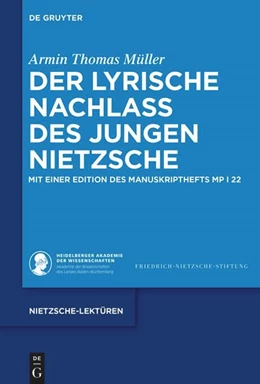 Abbildung von Müller | Der lyrische Nachlass des jungen Nietzsche | 1. Auflage | 2023 | beck-shop.de