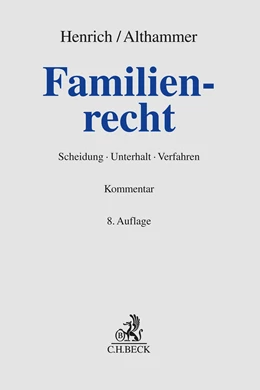 Abbildung von Henrich / Althammer | Familienrecht | 8. Auflage | 2026 | beck-shop.de