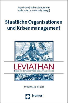 Abbildung von Bode / Jungmann | Staatliche Organisationen und Krisenmanagement | 1. Auflage | 2023 | 41 | beck-shop.de