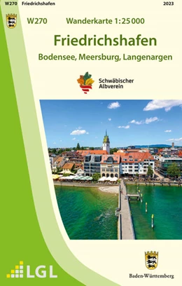 Abbildung von Lgl | W270 Wanderkarte 1:25 000 Friedrichshafen | 2. Auflage | 2023 | beck-shop.de