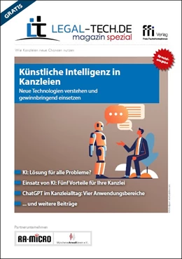 Abbildung von LEGAL-TECH.DE magazin spezial • Spezialausgabe 2023 | | 2023 | beck-shop.de