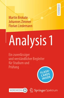 Abbildung von Brokate / Lindemann | Analysis 1 | 1. Auflage | 2023 | beck-shop.de
