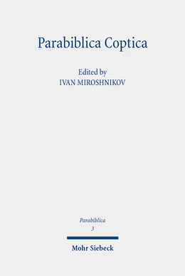 Abbildung von Miroshnikov | Parabiblica Coptica | 1. Auflage | 2023 | 3 | beck-shop.de