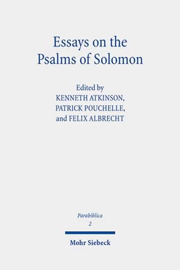 Abbildung von Atkinson / Pouchelle | Essays on the Psalms of Solomon | 1. Auflage | 2023 | 2 | beck-shop.de