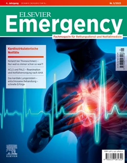 Abbildung von Flake / Gollwitzer | ELSEVIER Emergency. Kardiozirkulatorische Notfälle. 5/2023 | 1. Auflage | 2023 | beck-shop.de