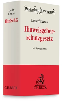 Abbildung von Lieder / Ceesay | Hinweisgeberschutzgesetz: HinSchG | 1. Auflage | 2025 | beck-shop.de