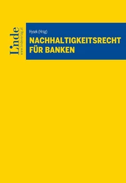 Abbildung von Bura / Hysek | Nachhaltigkeitsrecht für Banken | 1. Auflage | 2023 | beck-shop.de