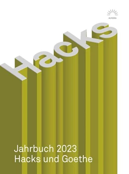 Abbildung von Köhler | Hacks Jahrbuch 2023 | 1. Auflage | 2023 | beck-shop.de