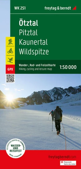 Abbildung von Freytag & Berndt | Ötztal, Wander-, Rad- und Freizeitkarte 1:50.000, freytag & berndt, WK 251 | 1. Auflage | 2023 | beck-shop.de