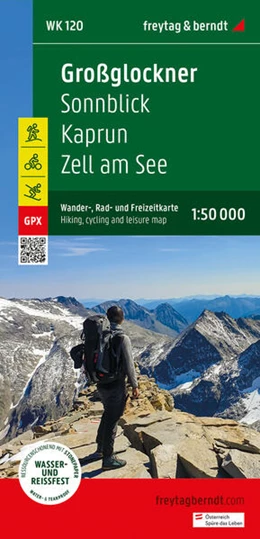 Abbildung von Freytag & Berndt | Großglockner, Wander-, Rad- und Freizeitkarte 1:50.000, freytag & berndt, WK 120 | 1. Auflage | 2023 | beck-shop.de