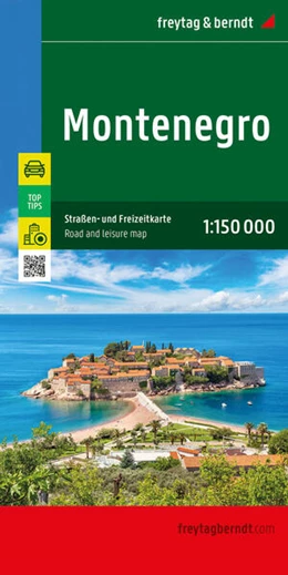Abbildung von Freytag & Berndt | Montenegro, Straßen- und Freizeitkarte 1:150.000, freytag & berndt | 1. Auflage | 2023 | beck-shop.de