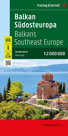 Abbildung von Freytag & Berndt | Balkan - Südosteuropa, Straßenkarte 1:2.000.000, freytag & berndt | 1. Auflage | 2024 | beck-shop.de