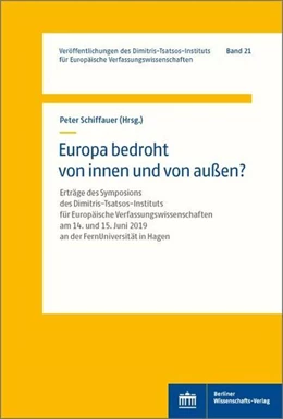 Abbildung von Schiffauer | Europa bedroht von innen und von außen? | 1. Auflage | 2020 | beck-shop.de