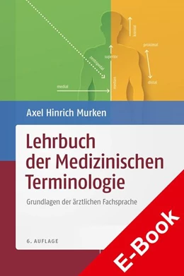 Abbildung von Murken | Lehrbuch der Medizinischen Terminologie | 6. Auflage | 2020 | beck-shop.de