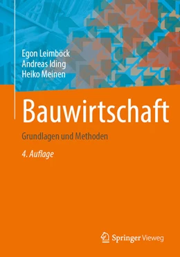 Abbildung von Leimböck / Iding | Bauwirtschaft | 4. Auflage | 2024 | beck-shop.de