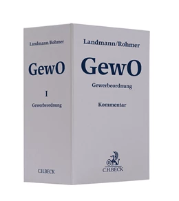 Abbildung von Landmann / Rohmer | Gewerbeordnung Leinen-Hauptordner I 100 mm • 1 Ersatzordner (leer) | 1. Auflage | | beck-shop.de