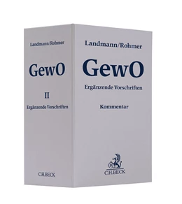 Abbildung von Landmann / Rohmer | Gewerbeordnung Leinen-Hauptordner II 100 mm • 1 Ersatzordner (leer) | 1. Auflage | | beck-shop.de