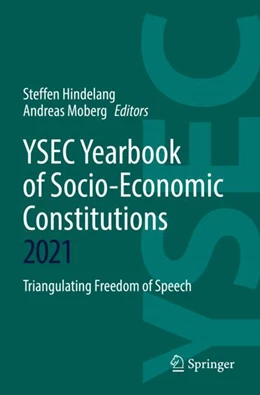 Abbildung von Hindelang / Moberg | YSEC Yearbook of Socio-Economic Constitutions 2021 | 1. Auflage | 2023 | beck-shop.de