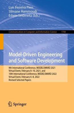 Abbildung von Pires / Hammoudi | Model-Driven Engineering and Software Development | 1. Auflage | 2023 | beck-shop.de