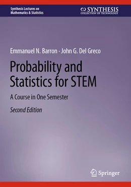 Abbildung von Barron / Del Greco | Probability and Statistics for STEM | 2. Auflage | 2024 | beck-shop.de