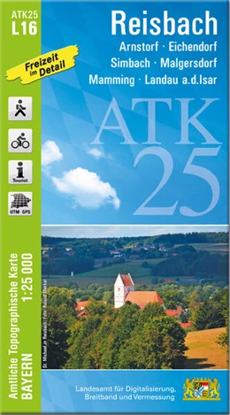 Abbildung von ATK25-L16 Reisbach (Amtliche Topographische Karte 1:25000) | 1. Auflage | 2023 | beck-shop.de