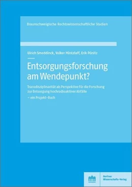 Abbildung von Mintzlaff / Pönitz | Entsorgungsforschung am Wendepunkt? | 1. Auflage | 2020 | beck-shop.de